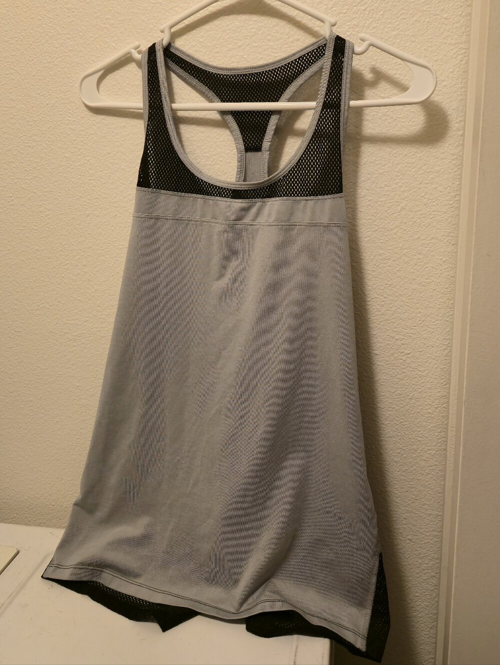 C9 Light Gray Tank with Black Mesh Yoke